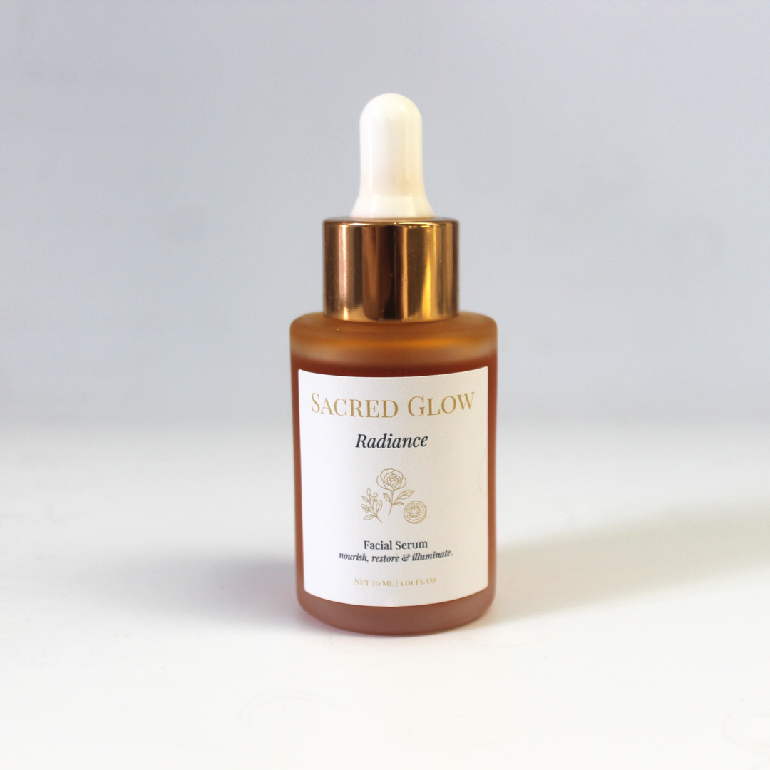 Sacred Glow Radiance Facial Serum 30ml RRP $129 <br> Launch-10 Discount $116.10